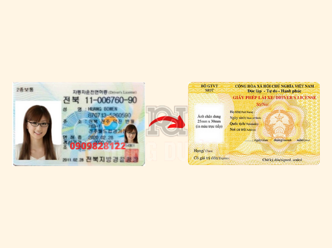 Đổi Bằng Lái Xe Hàn Quốc Sang Việt Nam