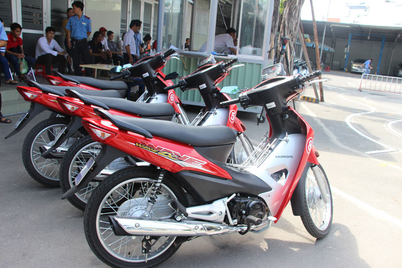 Thi bằng lái xe máy Huyện Vĩnh Hưng