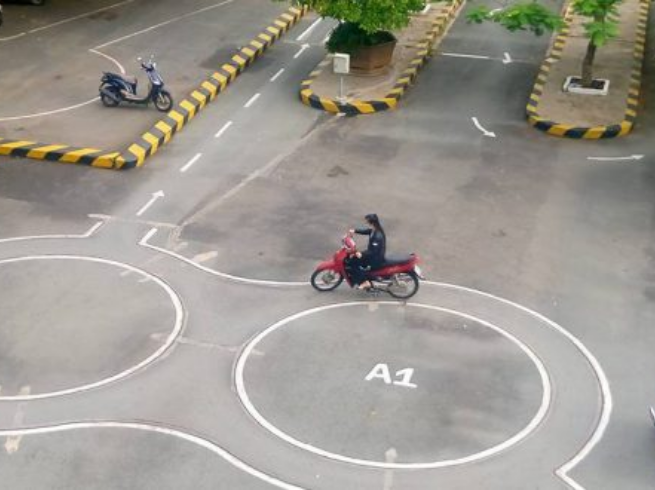 Thi Bằng Lái Xe Máy Bến Lức Long An