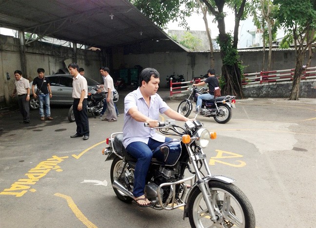 Thi Bằng Lái Xe Mô Tô A2 Quận 5